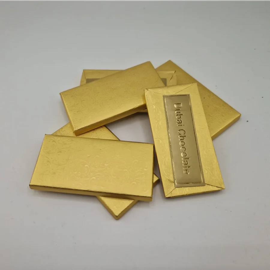 chokladplatta  Gold CC(40*80)mm