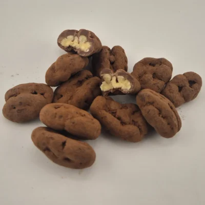 Pekannötter i tryffelchoklad